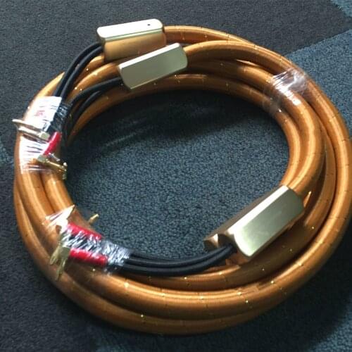 Hi-end Accuphase OPUS 2 audio speaker cable with banana plug 2.5M