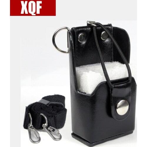 XQF Hard leather case hoster for Motorola Two Way Radio Walkie Talkie GP328+Plus GP388 GP344 GP638