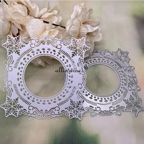 Star christmas frame Metal Cutting Dies Stencils Die Cut for DIY Scrapbooking Album Paper Card Embossing