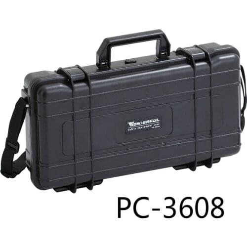 0.73kg 353*196*85mm Abs Plastic Sealed Waterproof Safety Equipment Case Portable Tool Box Dry Box Outdoor Equipment