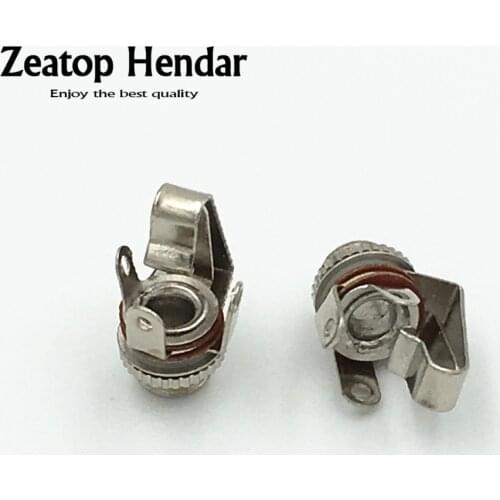 10Pcs 3.5mm Mono Socket Jack Female Connector Chassis Panel Mount Solder For Headphone