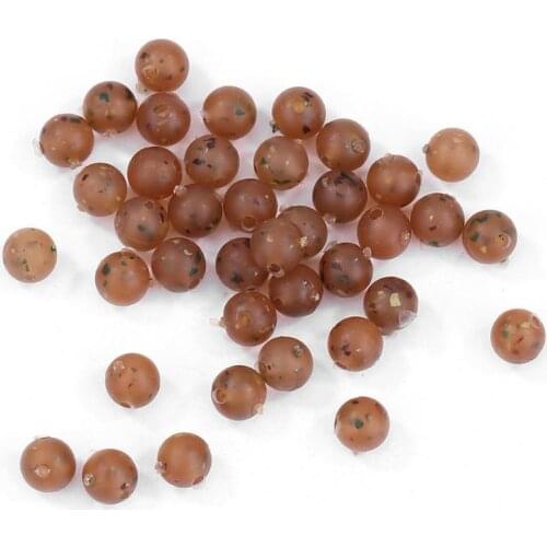 30/50/100pcs 5/8mm Round Making Buffer Beads Carp Fishing Lures Fish Tackle Pesca Iscas Accessories DIY European Line Group