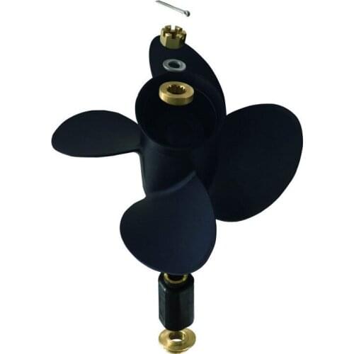 4 blade 13x17 for Tohatsu 60-140hp 15 teeth spline Interchangeable hub marine aluminium propellers
