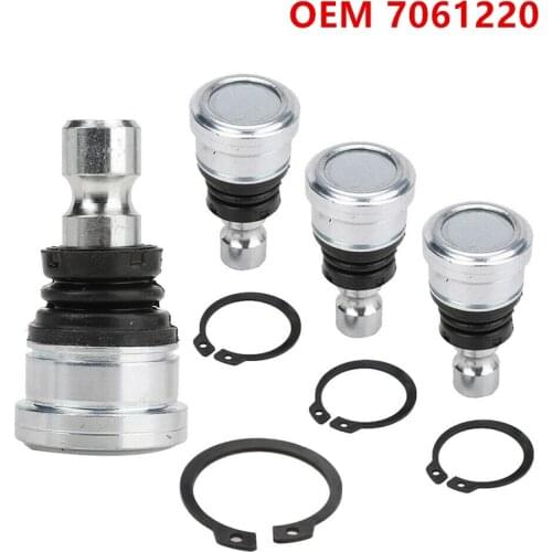4PCS /Pack Ball Joint Polaris OEM 7061220 RZR XP 900 570 850 Ranger 800 Upper Lower For RANGER 4X4 7061187 7081867