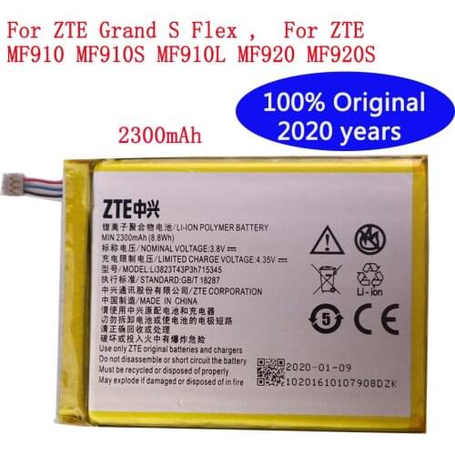 2300mAh LI3823T43P3h715345 For ZTE Grand S Flex / For ZTE MF910 MF910S MF910L MF920 MF920S Battery