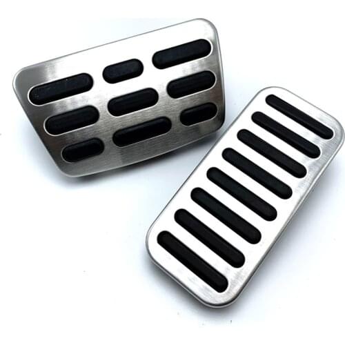 Stainless steel Car Pedals Foot Pads Fuel Accelerator Gas Brake Clucth Pedal Cover for Kia Forte 2019 2020