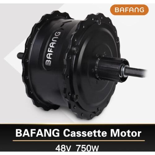 Bafang Fatbike Freehub 48V 350W 500W 750W 8FUN E-bike High Speed Brushless Gear Hub Motor Wheel Cassette RM G060.350.DC 175 190