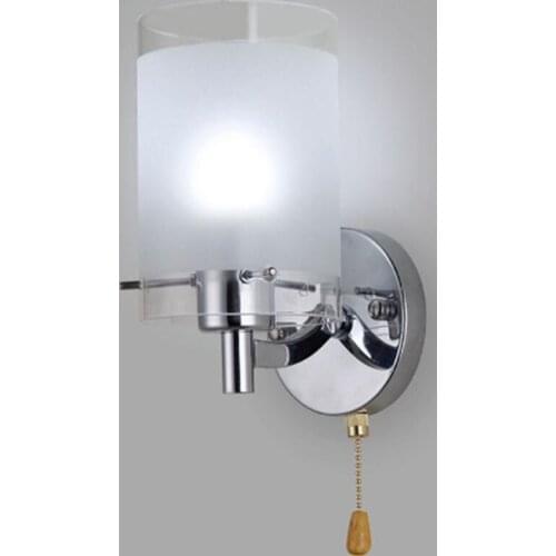 E27 LED Wall Light Modern Glass Decorative Lighting Sconce Fixture Lamp