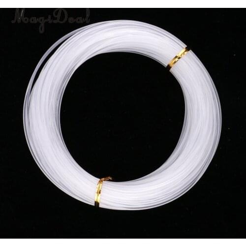 1 Roll 30m Nylon Monofilament Fishing Rope Carp Pike Trout Soft Fishing Line Big Tension 1.6mm 1.8mm 2.0mm Fishing Accessories