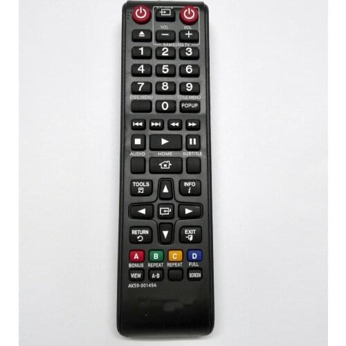 New AK59-00149A Bluray Player Replacement Remote for Samsung DVD Player Control Parts BD-F5100 BD-FM51 BD-J5700 BD-J5900 BD-JM57