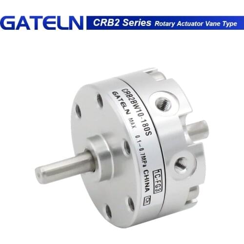 Single blade rotating cylinder CRB2BW CDRB2BW CDRB2BWU 10 15 20 30 40-90S 180S 270S Pneumatic Rotary Actuator