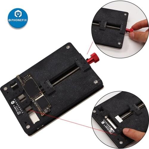Tin Planting Table for iPhone Repair Fixture PCB Holder Soldering Fixture AMAOE M28 for iPhone Welding Tools Repair Kit