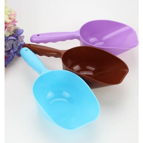 Pet Feeding Shovel Cat Food Scoop Pet Dog Food Dispenser Puppy Food Feeder Shovel Cat Food Dispenser Pet Feeder French Bulldog