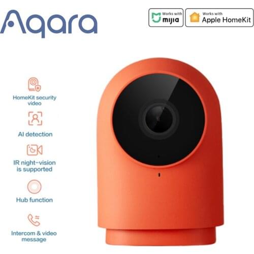Aqara G2 G2H Smart Camera Zigbee Gateway Hub Wifi Wireless 1080P HD Camera View 140 Degrees Voice For Xiaomi Mijia smart mi home