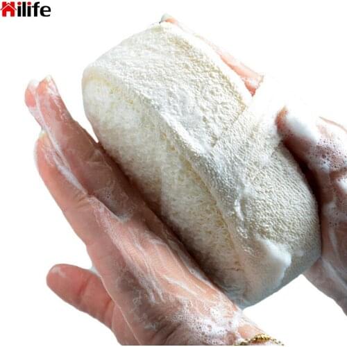 Exfoliate Bath Natural Loofah Shower Rub Sponge Bath Ball Remove Impurities Healthy Massage Brush
