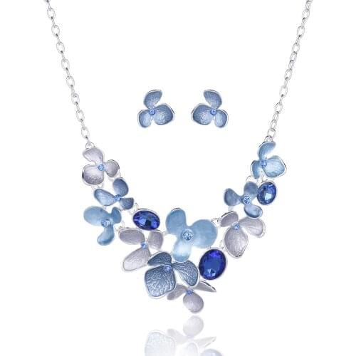 Cring Coco High Quality Brand Jewelry Fashion Crystal Flower Choker Necklaces for Party Girl Women Alloy Necklace Dropshipping