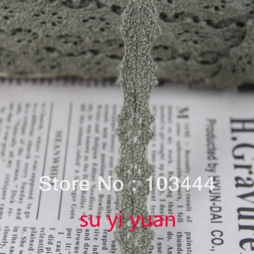 Last 36 yards 12mm width army green cotton Lace trim zakka style sewing/apparel/garment accesorries diy handmade