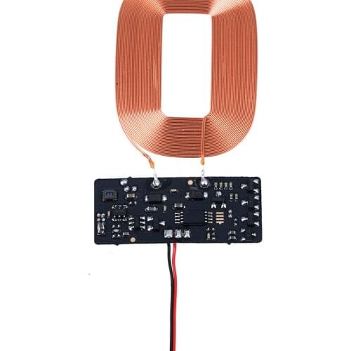 Qi Wireless Charging Standard Universal Wireless Charger PCBA Circuit Board with Coil DIY QI Wireless Receiver