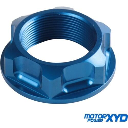 Steering Stem Nut For Yamaha YZ125 YZ250 YZ250F YZ450F WR250F WR450F YZ125X YZ250X YZ250FX YZ450FX