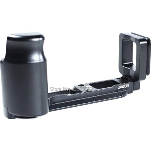 Fittest Quick Release L Plate Vertical Bracket Hand Grip Holder For Olympus OMD OM D E-M10 EM10 Arca Benro Sirui Markins RRS