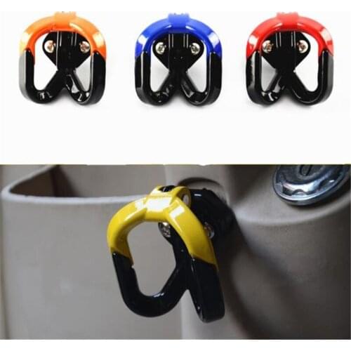 Universal Motorcycle Hook Luggage Bag Hanger Helmet Claw Double Bottle Carry Holders for ATV Dirtbike Scooter Moto Accessories