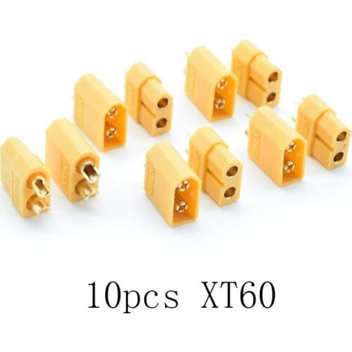 10pcs/5 pair XT30 / XT60 XT-60 Male Female Bullet Connectors Plugs For RC Lipo Battery Quadcopter Multicopter