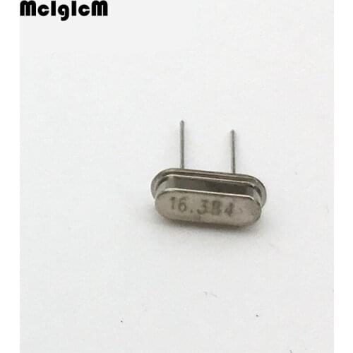 1000pcs hc-49s 16.384MHz 20ppm 20pF quartz resonator