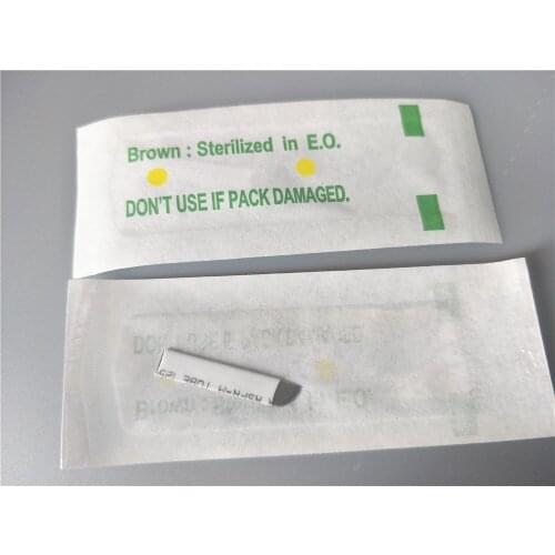 500pcs 21pin Permanent Makeup Eyebrow Tatoo Blade Microblading Needles For 3D Embroidery Manual Tattoo Pen