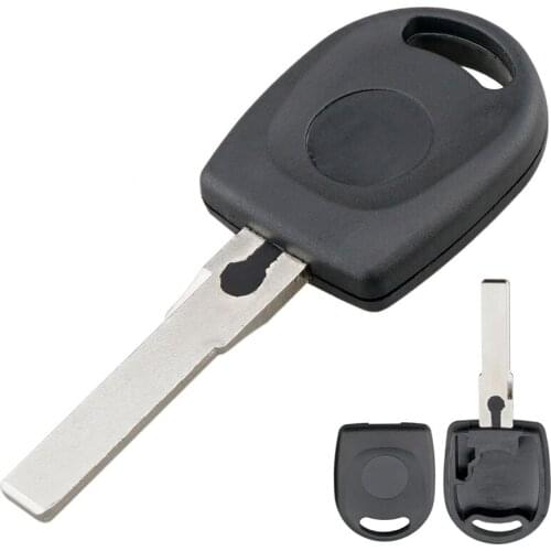 Remote Car Key Shell Auto Transponder Key Case with HU66 Blade Keyless Entry Transmitter Key Shell for Volkswagen VW B5 Passat