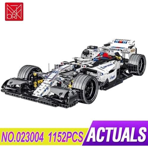 MOC 023004 Technology Series F1 Sports Car Building Blocks 1152pcs Car Simulation 1:14 Model F1 Alternate Bricks Toys Gift