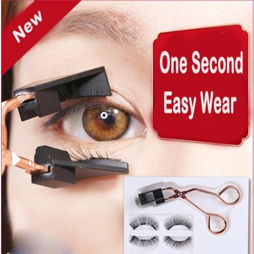 Reusable 8d Quantum Magnetic Eyelashe Eye Lashes Extension Curler Clip Soft Magnetic False Eyelashes Set Long Lasting