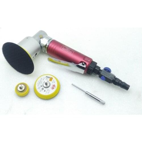 NEW Eccentric Pneumatic Polisher Tool with 1" 2" 3" Pad, Speed regulation Air Sander Polishing Machine