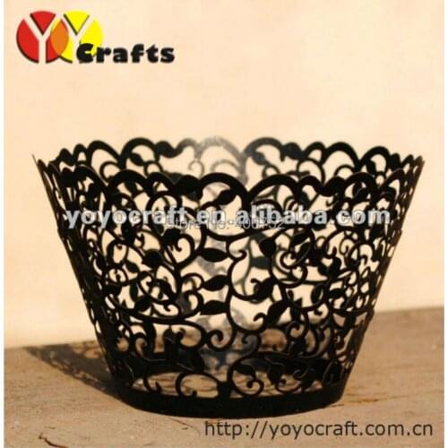 Wholesale wedding supplies festival supplies flower branch cupcake wrappers for weddings