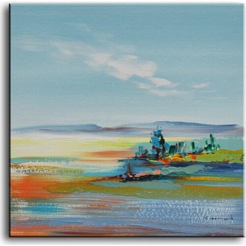 Original oil painting seascape hand-painted Home decoration painting famous high quality Modern artists painting 18011813