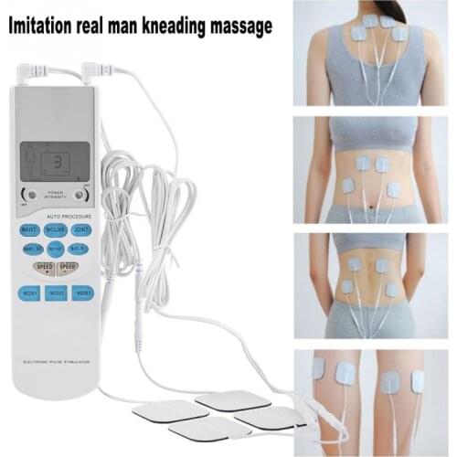 Portable Handheld Electronic Pulse Massager Body Relax Therapy Stimulator