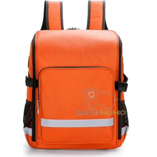 Home Empty First Aid Kit Waterproof Flame-retardant Rescue Medical Kit Large Capacity Flood Relief Emergency Kit Escape Backpack