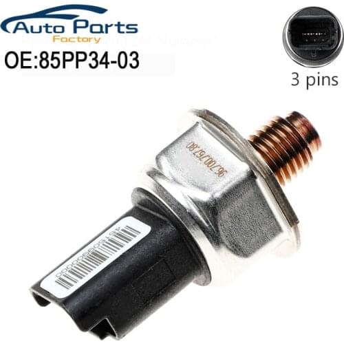 Rail Fuel Pressure Sensor For Citroen C3 C4 C5 DS3 DS4 DS5 For Peugeot 008 5008 Expert Partner 206 207 208 301 308 508 85PP34-03