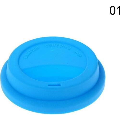Silicone Insulation Leakproof Cup Lid Heat Resistant Mug Cover Anti-Dust Kitchen Tea Coffee Sealing Lid Caps Home Supplies