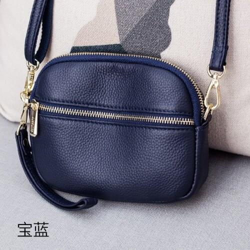 Genuine Leather Womens Bag Fashion Small Crossbody bags Shoulder Messenger Bag Luxury Female clutch Purse Handbag sac a main