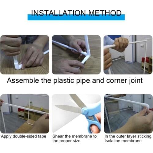 Anti-spray Sneeze Guard Shield Isolation Protective Board Barrier for Office