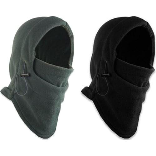 Winter warm wool skullcap mens skull turban neck warm balaclava cap warm war game cap special forces unisex cap