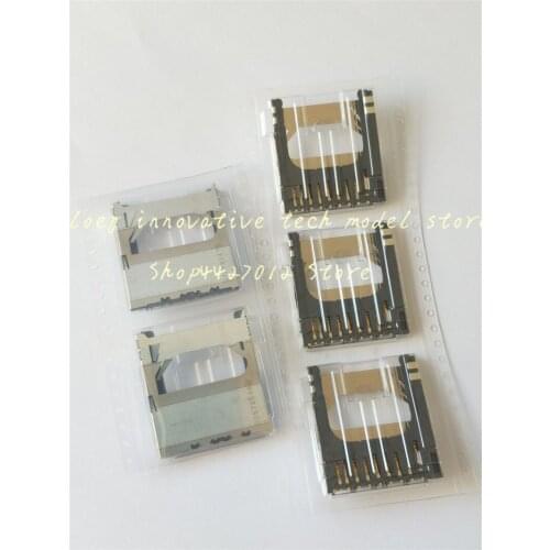 20PCS NEW SD Memory Card Slot Holder For CANON EOS 450D 500D 550D 600D 60D 1000D 1100D SLR Digital Camera Repair Part