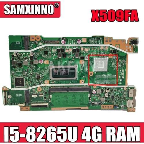 Akemy X509FA Motherboard For ASUS Vivobook X509FA-EJ239T X509FA X509F X509FB X509FJ X509FL Laotop Mainboard I5-8265U 4G RAM
