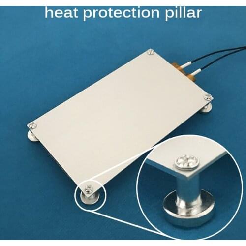 300W AC 220V Aluminum PTC Heating Plate LED Lamp Remover Soldering Chip Remove Weld BGA Solder Ball Station Split Plate