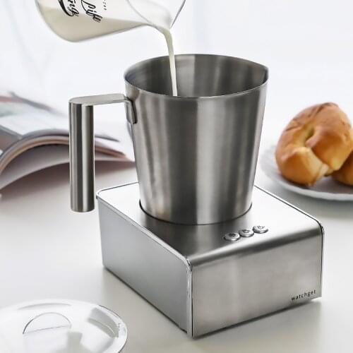 Automatic Electric Milk Frother Foam and Mix Foamer Container Cappuccino / Hot Chocolate Hot / Cold