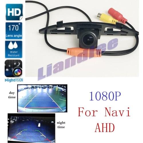 Car Rear Camera For Honda City 2012~2014 Big CCD Night View Backup Reverse AHD Vision 1080 720 RCA WaterPoof CAM
