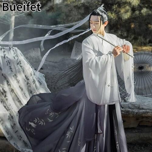 Chinese Ancient Costume Traditional Hanfu Dress Dance Suit Tang Dynasty Couple CP Dress National Swordsman Outfit Prince Cloth