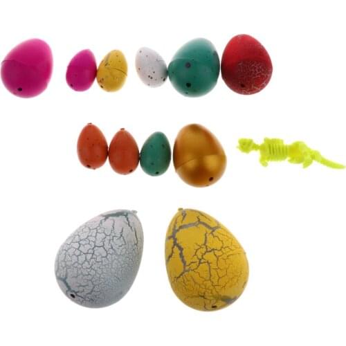 Kid Hatching Dinosaur Eggs in Water Developmental Toys Dino Egg Gifts