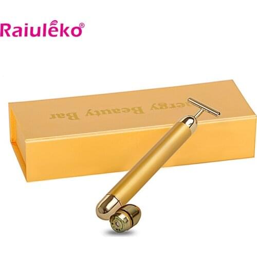 Energy Beauty Bar Slimming Face Massage Tool Facial Beauty Roller Vibration Massager Face Lifting Skin Tightening Wrinkle Bar