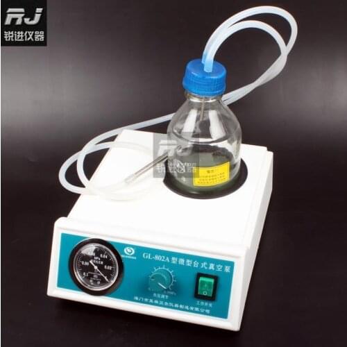 GL-802A Micro Desktop Vacuum Pump/Small Vacuum Suction 6L/Min "Watch Header Display